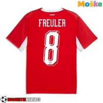 Moške Nogometnih dresov Švica Remo Freuler #8 Domači SP 2026 Kratki rokavi